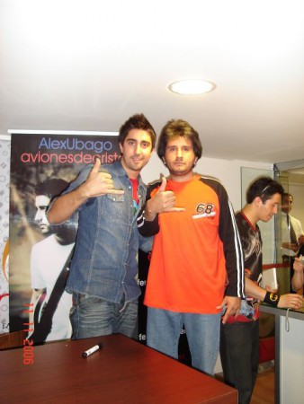 Lanzamiento disco Alex Ubago